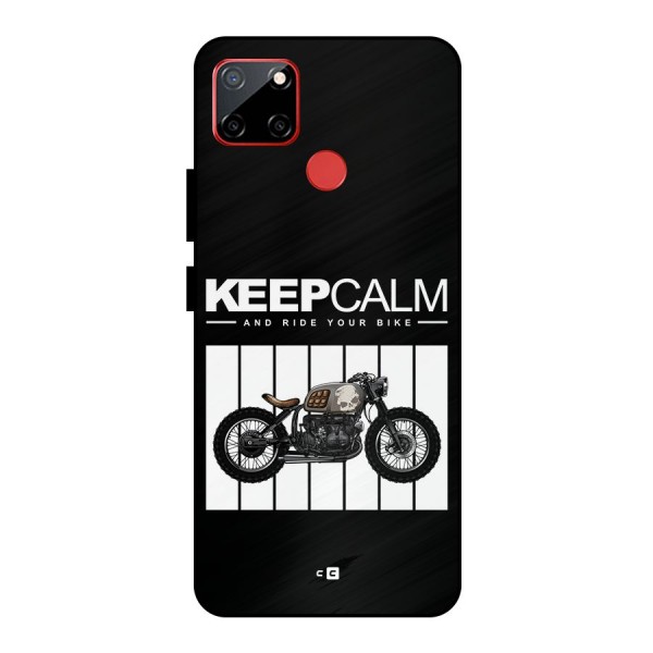 Keeps Calm Metal Back Case for Realme C12