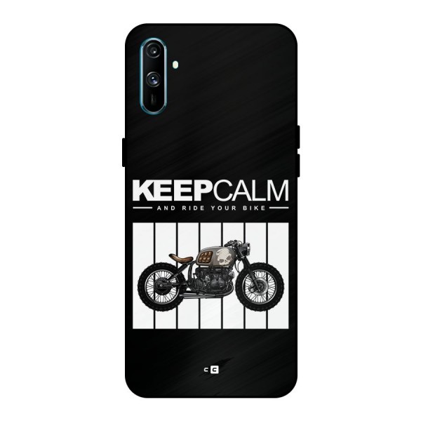 Keeps Calm Metal Back Case for Realme C3