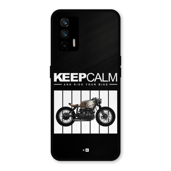 Keeps Calm Metal Back Case for Realme GT 5G