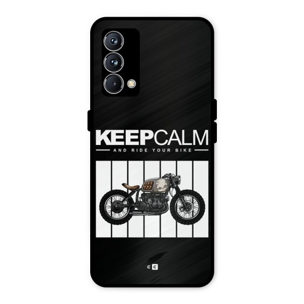 Keeps Calm Metal Back Case for Realme GT Master Edition