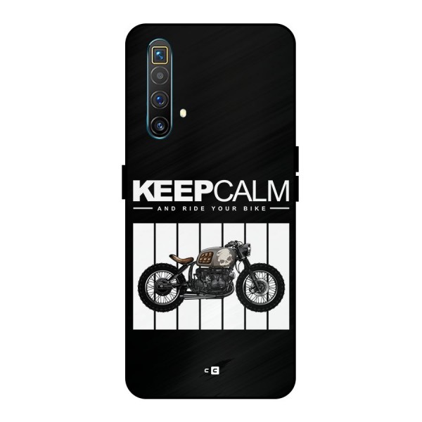 Keeps Calm Metal Back Case for Realme X3