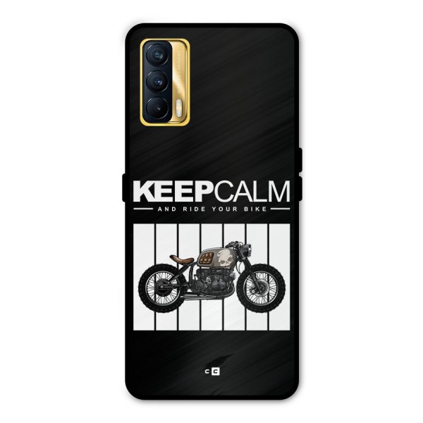 Keeps Calm Metal Back Case for Realme X7