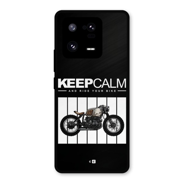 Keeps Calm Metal Back Case for Xiaomi 13 Pro