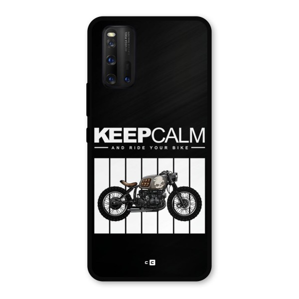 Keeps Calm Metal Back Case for iQOO 3