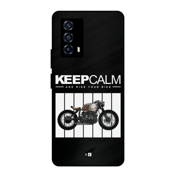 Keeps Calm Metal Back Case for iQOO Z5