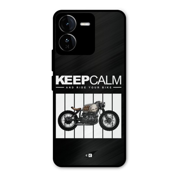 Keeps Calm Metal Back Case for iQOO Z9