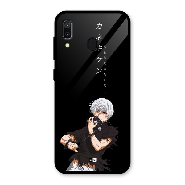 Ken Kanek Unveiling Mask Glass Back Case for Galaxy A30