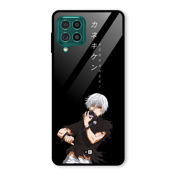 Ken Kanek Unveiling Mask Glass Back Case for Galaxy F62