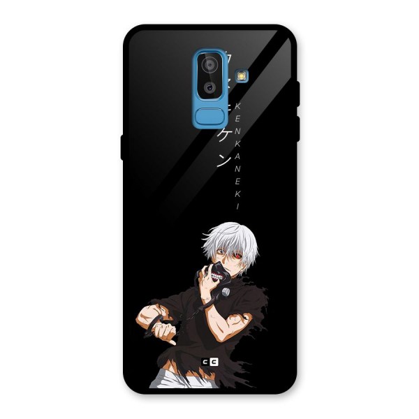 Ken Kanek Unveiling Mask Glass Back Case for Galaxy J8