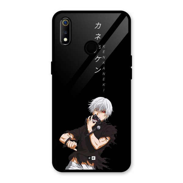 Ken Kanek Unveiling Mask Glass Back Case for Realme 3