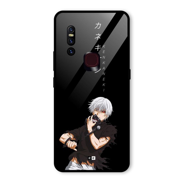 Ken Kanek Unveiling Mask Glass Back Case for Vivo V15