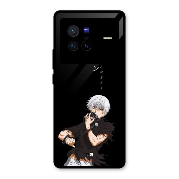 Ken Kanek Unveiling Mask Glass Back Case for Vivo X80