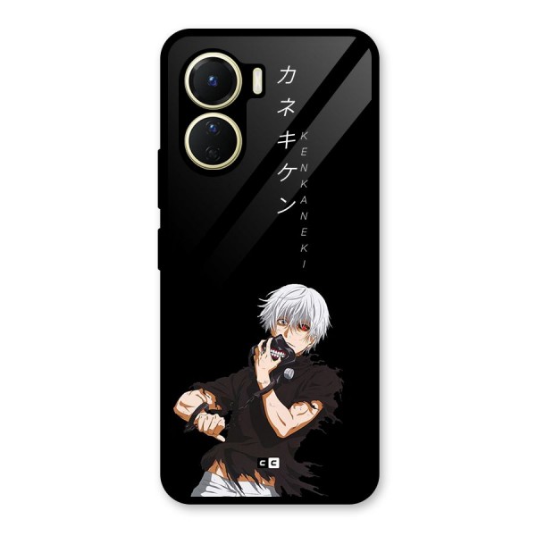 Ken Kanek Unveiling Mask Glass Back Case for Vivo Y16