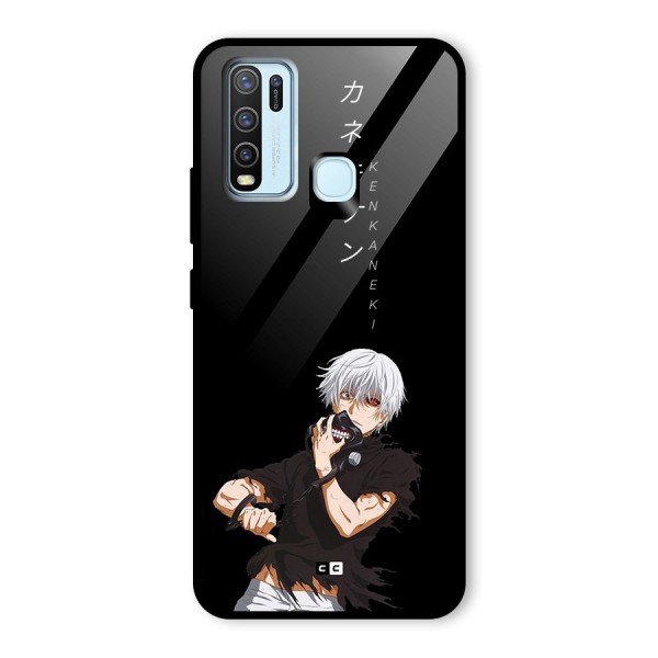 Ken Kanek Unveiling Mask Glass Back Case for Vivo Y30