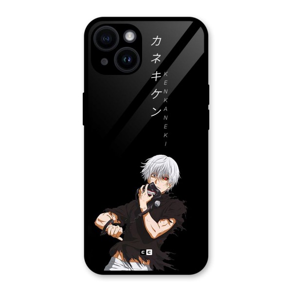 Ken Kanek Unveiling Mask Glass Back Case for iPhone 14