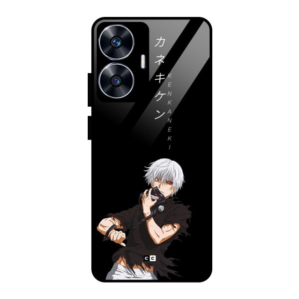 Ken Kanek Unveiling Mask Glass Back Case for realme C55