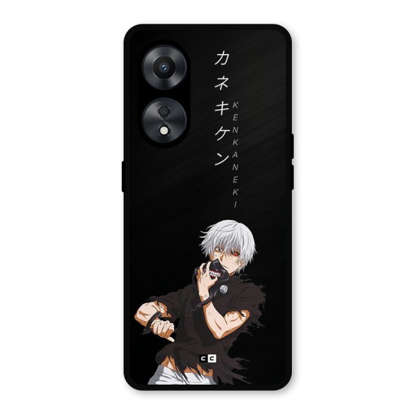 Ken Kanek Unveiling Mask Metal Back Case for Oppo A78