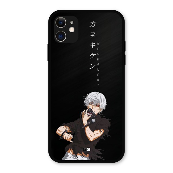 Ken Kanek Unveiling Mask Metal Back Case for iPhone 11