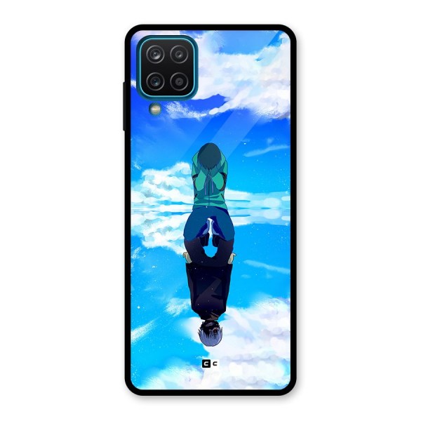 Ken Kaneki Reflection Glass Back Case for Galaxy A12