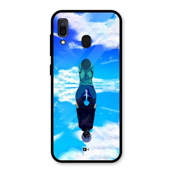 Ken Kaneki Reflection Glass Back Case for Galaxy A30