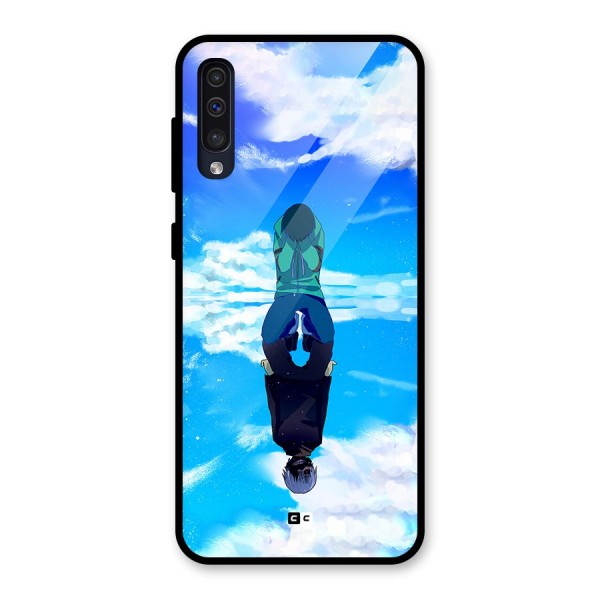 Ken Kaneki Reflection Glass Back Case for Galaxy A50s