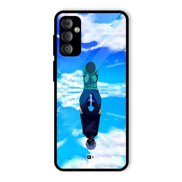 Ken Kaneki Reflection Glass Back Case for Galaxy F23