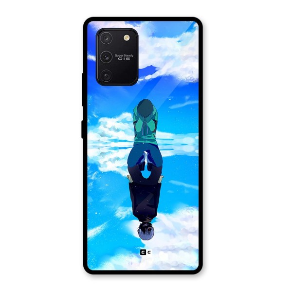 Ken Kaneki Reflection Glass Back Case for Galaxy S10 Lite