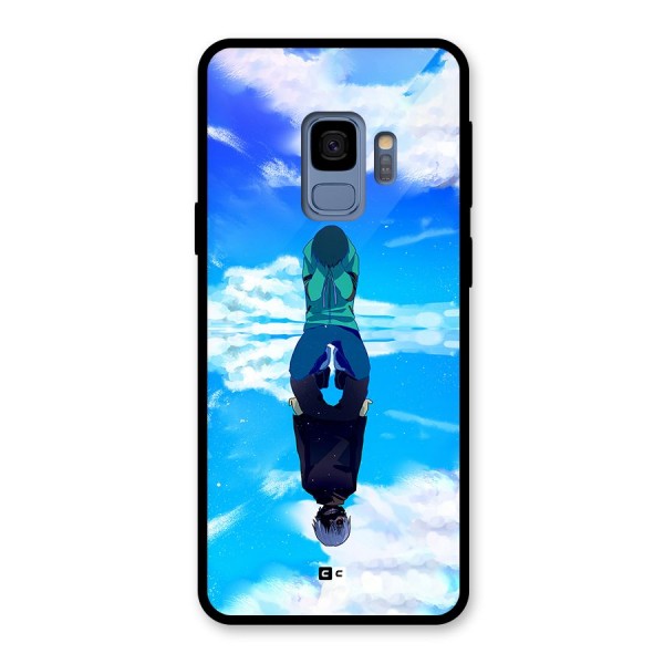 Ken Kaneki Reflection Glass Back Case for Galaxy S9