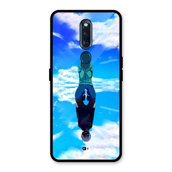 Ken Kaneki Reflection Glass Back Case for Oppo F11 Pro