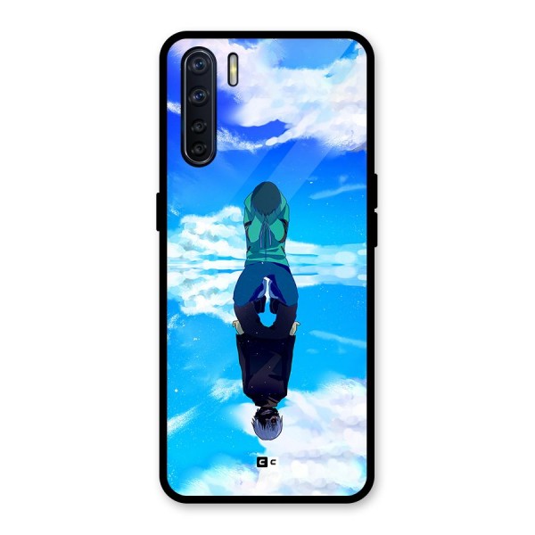 Ken Kaneki Reflection Glass Back Case for Oppo F15