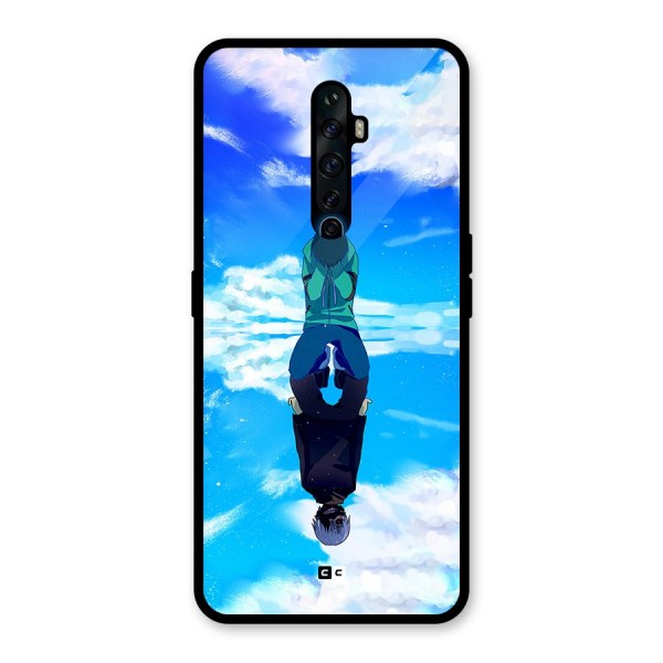 Ken Kaneki Reflection Glass Back Case for Oppo Reno2 Z