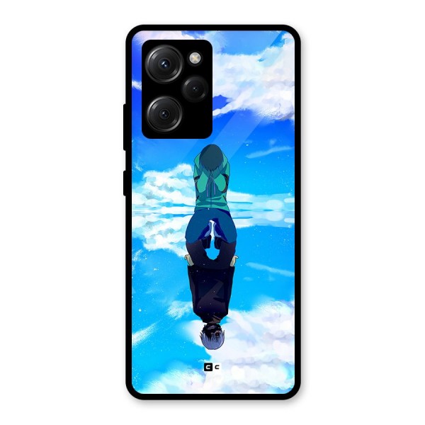 Ken Kaneki Reflection Glass Back Case for Poco X5 Pro