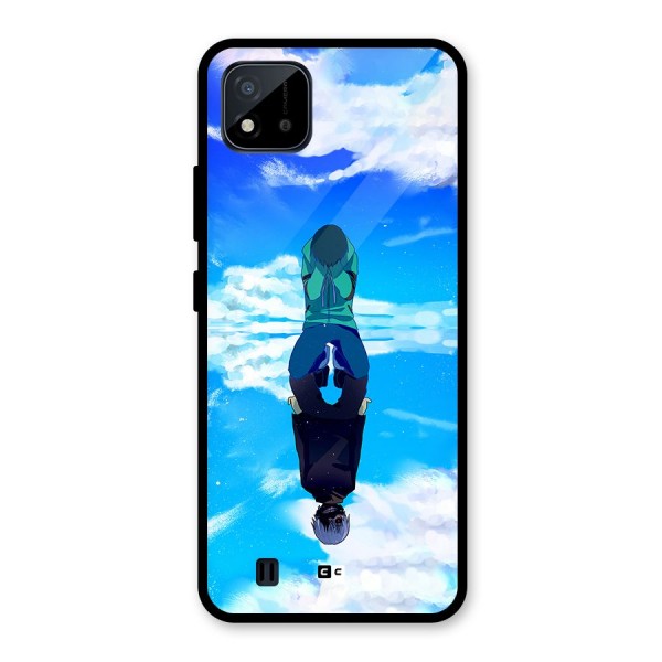 Ken Kaneki Reflection Glass Back Case for Realme C11 2021