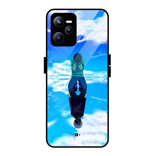 Ken Kaneki Reflection Glass Back Case for Realme C35