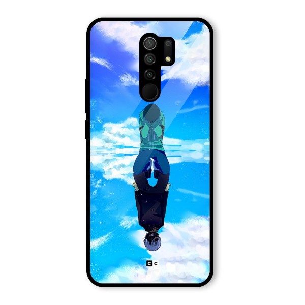 Ken Kaneki Reflection Glass Back Case for Redmi 9 Prime