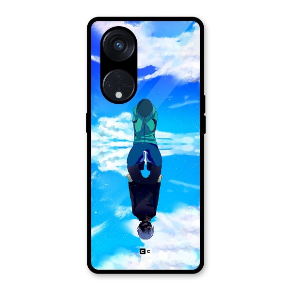 Ken Kaneki Reflection Glass Back Case for Reno8 T 5G