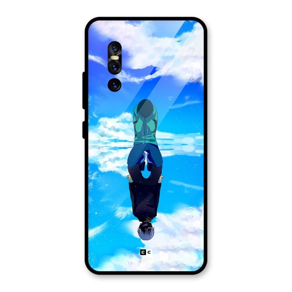 Ken Kaneki Reflection Glass Back Case for Vivo V15 Pro