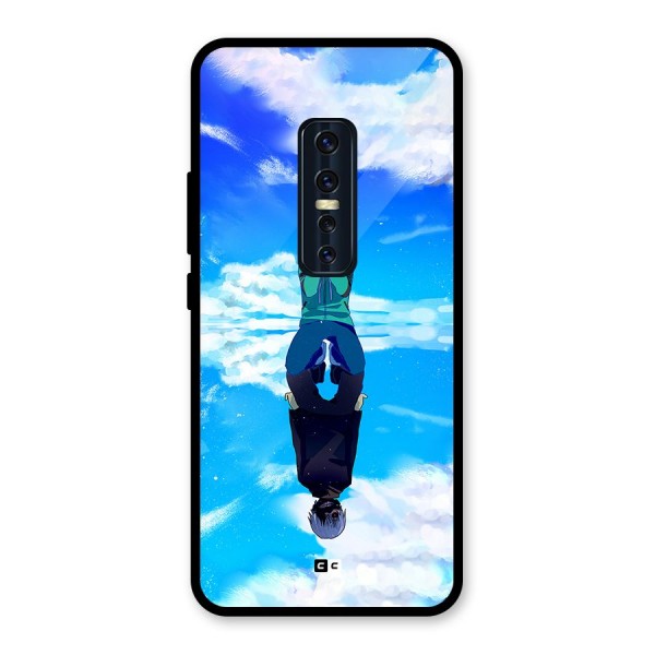 Ken Kaneki Reflection Glass Back Case for Vivo V17 Pro