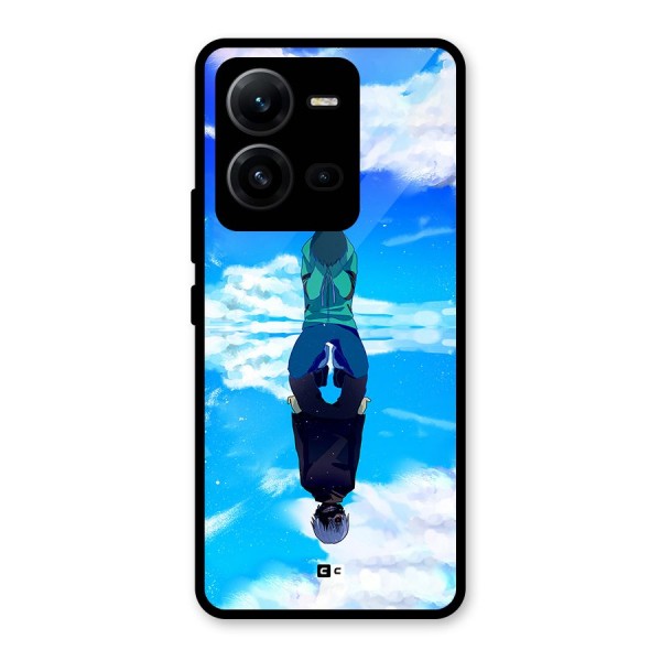 Ken Kaneki Reflection Glass Back Case for Vivo V25