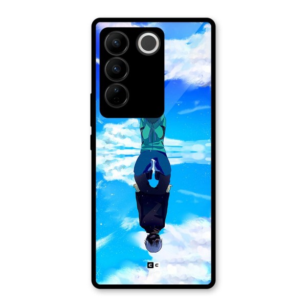 Ken Kaneki Reflection Glass Back Case for Vivo V27