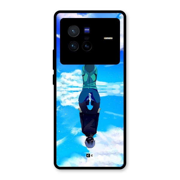 Ken Kaneki Reflection Glass Back Case for Vivo X80