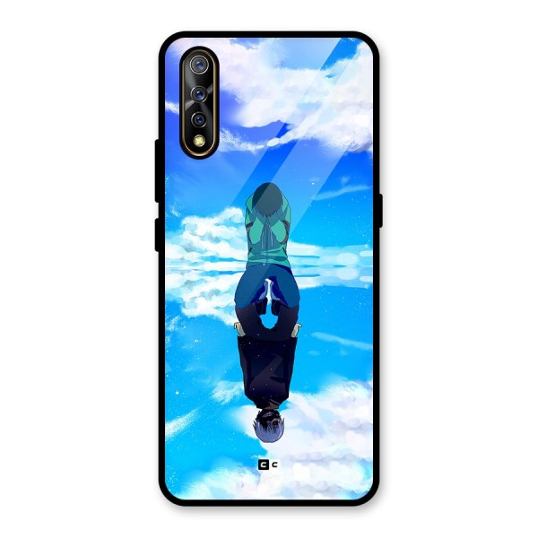 Ken Kaneki Reflection Glass Back Case for Vivo Z1x