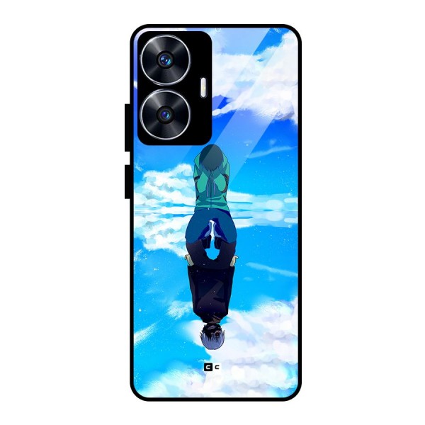 Ken Kaneki Reflection Glass Back Case for realme C55