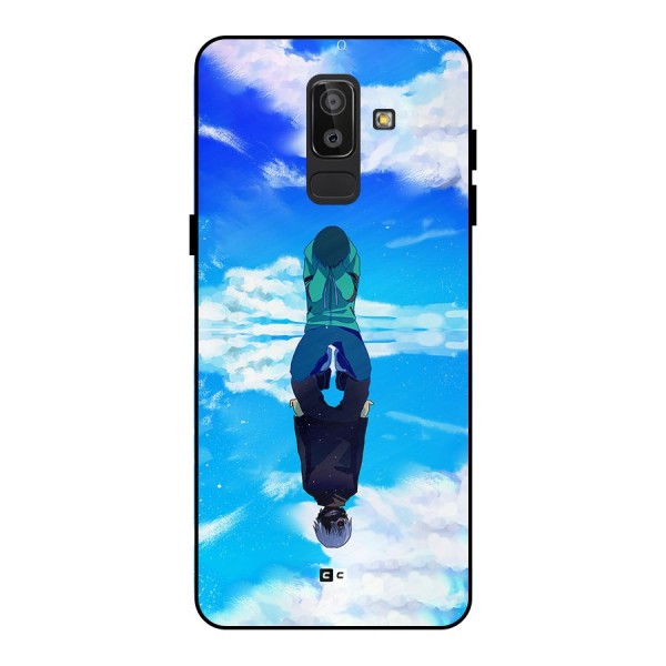 Ken Kaneki Reflection Metal Back Case for Galaxy J8