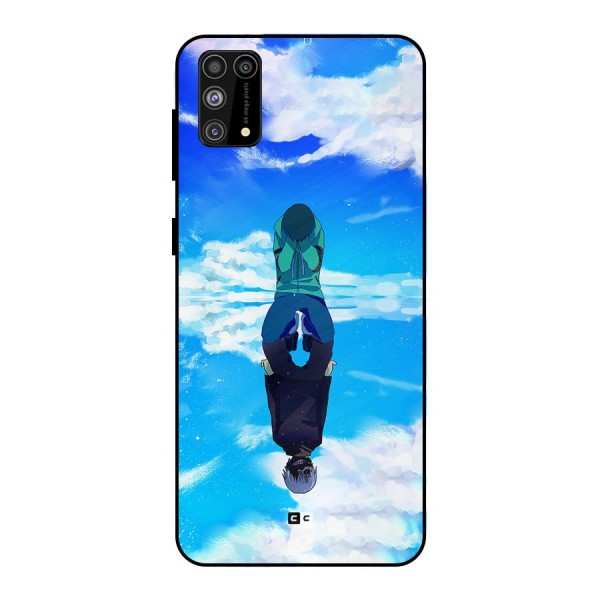 Ken Kaneki Reflection Metal Back Case for Galaxy M31