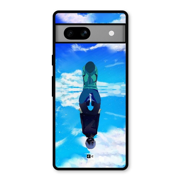 Ken Kaneki Reflection Metal Back Case for Google Pixel 7a