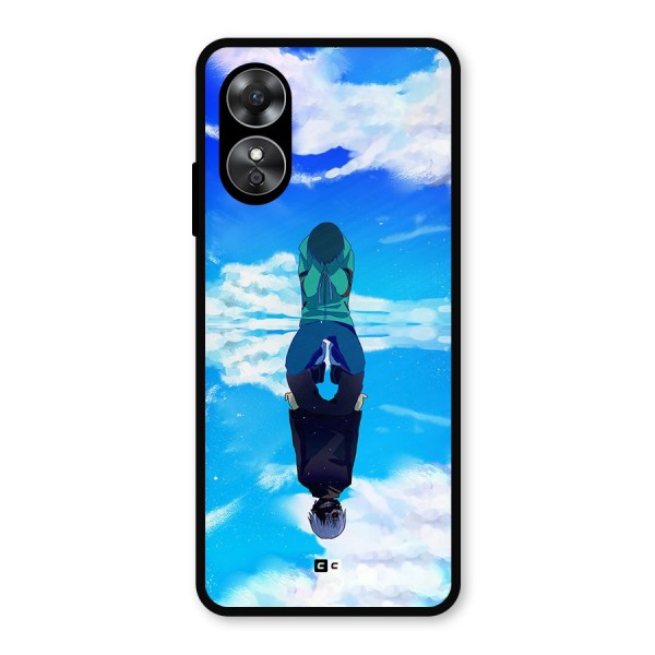 Ken Kaneki Reflection Metal Back Case for Oppo A17