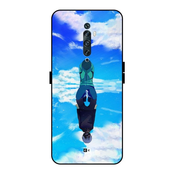 Ken Kaneki Reflection Metal Back Case for Oppo Reno2 F