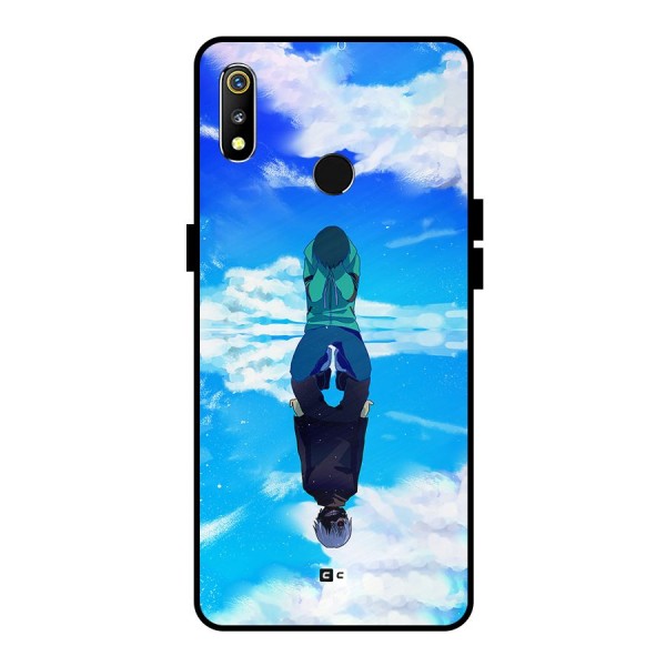 Ken Kaneki Reflection Metal Back Case for Realme 3i