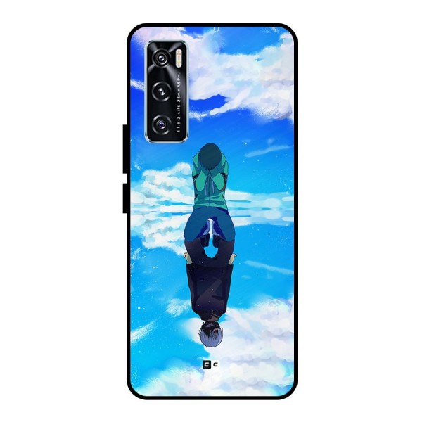 Ken Kaneki Reflection Metal Back Case for Vivo V20 SE